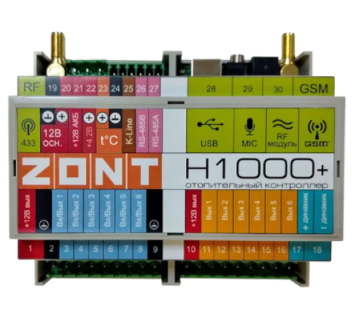 Универсальный контроллер ZONT H1000+ ML00006584