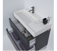 Раковина Laufen Kartell 90x46x12 см 1 отверстие без перелива белая 8.1033.8.000.111.1