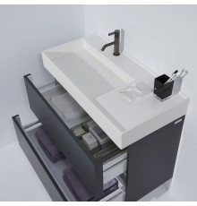 Раковина Laufen Kartell 90x46x12 см 1 отверстие без перелива белая 8.1033.8.000.111.1