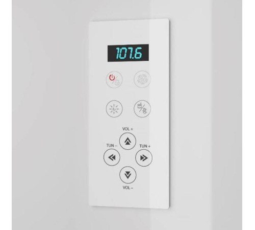 Душевая кабина с хамамом Jacuzzi Bali гидромассаж хромотерапия BAL12230120