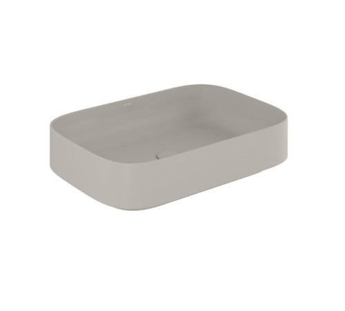 Раковина-чаша Kludi RESA S прямоугольная 60x40 см светло-серый матовый 58CW40O2