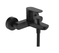 Смеситель для ванны и душа Hansgrohe Rebris S однорычажный черный матовый 72440670