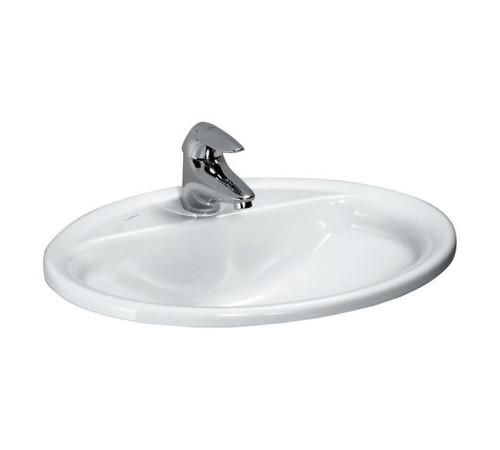 Раковина встраиваемая Laufen Pro B 56х44 см белая 8.1395.1.000.104.1