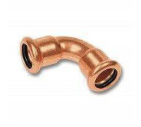 Отвод 90° SANHA SANHA-Press 35 мм ВПр-ВПр медь 16002A35