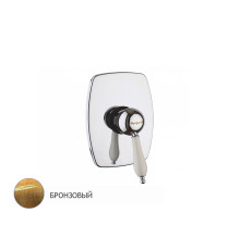 Смеситель для душа встраиваемый Margaroli Classica 1007 Old Brass RU1007AA01BR