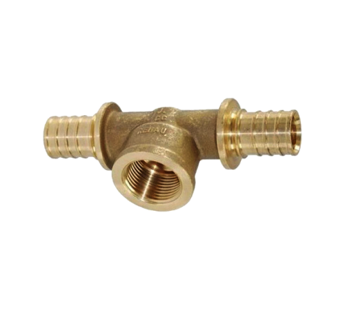 Тройник переходной REHAU RAUTITAN RX 25-Rp 3/4-25 бронза 14562961001