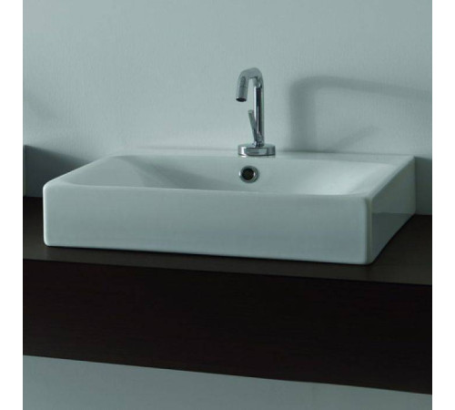 Раковина подвесная Kerasan Cento 50х45 см 1 отверстие 353001