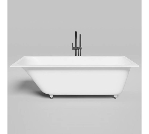 Ванна встраиваемая Salini Orlanda Kit 170х80х60 см S-Sense белый матовый 102116M