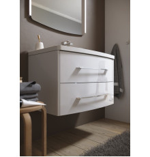 Тумба под умывальник Aqwella Neringa подвесная 800х540х480 мм белый глянец NER0108