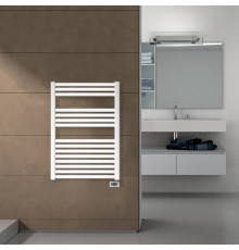 Полотенцесушитель электрический Irsap Ares 580x818 мм 400 Вт 15 трубок с регулятором белый EIS058K01IR01NNN