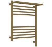 Полотенцесушитель электрический Сунержа Богема 3.1 с 1 полкой 50х60 см правый золото матовое 032-6007-6050