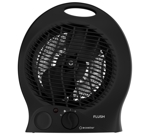 Тепловентилятор ECOSTAR FLUSH 2000 Вт EFH-F2000DS-BL