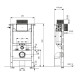 Система инсталляции для унитаза TECE TECEspring profil 82 см S300380