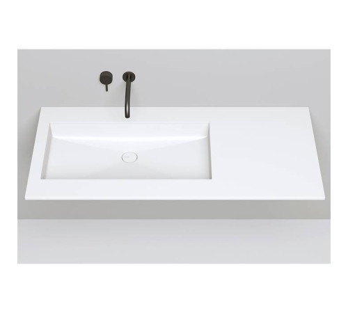 Раковина врезная снизу Salini Marea 75х40х12.9 см S-Stone белый матовый 1802210M