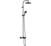 Душевая система для ванны с термостатом hansgrohe Vernis Blend 240 1jet матовый черный 26899670