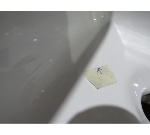 УЦЕНКА Биде напольное GSI Kube X 550х360 мм белое глянцевое 9462111_УЦ/4