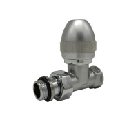 Вентиль ручной прямой SR Rubinetterie Ovus 1/2 серый матовый 0436-1500VC0N