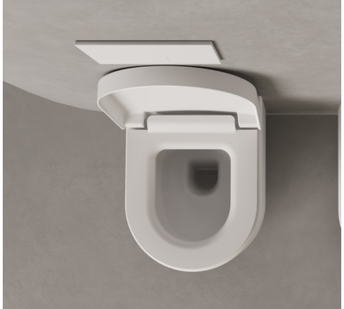 Унитаз подвесной Salini Gemelli 520х405х420 мм S-Stone белый матовый сиденье микролифт 240121KSM