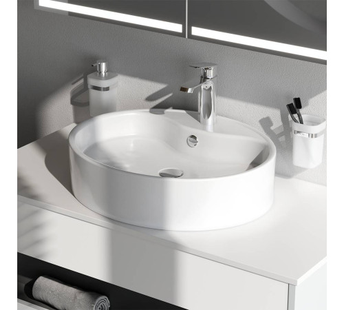 Раковина накладная AM.PM Func 56 см овальная M8FWCC20561WG