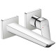 Смеситель для раковины Hansgrohe Logis настенный с донным клапаном хром 71256000