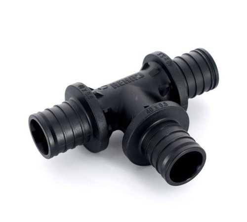 Тройник надвижной REHAU RAUTITAN PX 40 мм PPSU 1160035