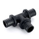 Тройник надвижной REHAU RAUTITAN PX 40 мм PPSU 1160035