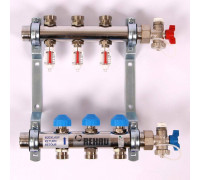 Коллекторная группа REHAU HKV-D 1 x 3/4 3 выхода 208031