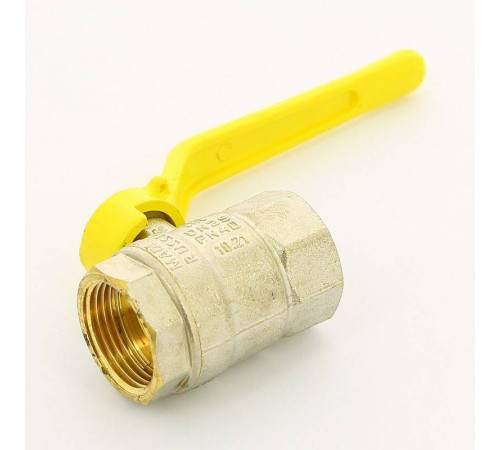 Кран шаровой для газа LD Pride 1 ВВ полнопроходной рычаг 47.351.25