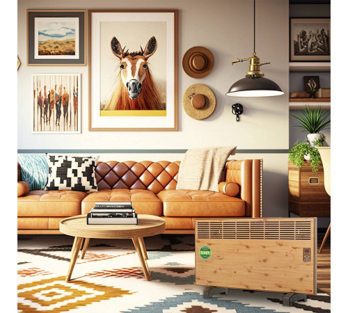 Конвектор электрический iVigo EPKE10 электронный термостат Вт Дерево EPKE10