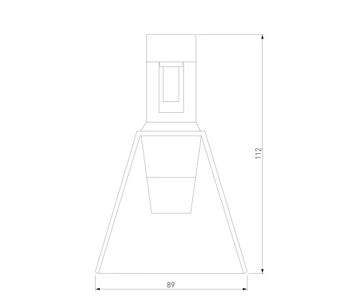 Esthetic Magnetic Трековый светильник 3W 3000K (чёрный) 85118/01