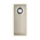 Кухонная мойка Omoikiri Bosen 20-U-WH Tetogranit 20x44 см белый 4993156