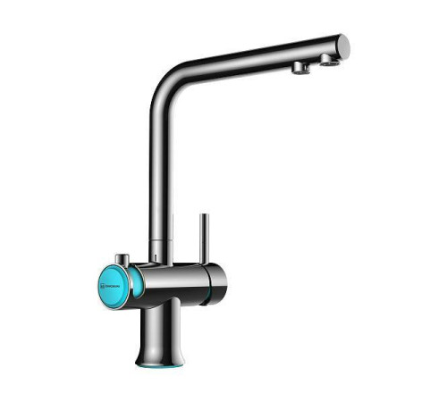 Смеситель для кухни Omoikiri Hotaru с подключением фильтра хром/ваниль 4994052