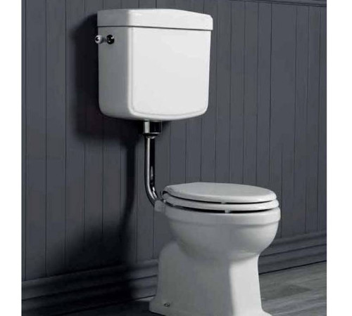 Унитаз напольный SIMAS Londra 60х36.5 см вертикальный слив средний бачок хром D11cr/LO901bi/LO912bi/F90cr/bi