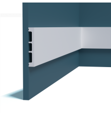 Молдинг Perfect Plus P211 из ударопрочного полимера 25х12х2000 мм P211