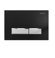 Клавиша смыва Allen Brau Fantasy 24.5x16.5 см черная 9.20004.31