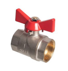 Кран шаровой Kromwell 1 ВР-ВР ручка-бабочка KW.182.06