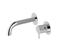 Смеситель для раковины Cisal Less New встраиваемый излив 200 мм хром LN00551D21