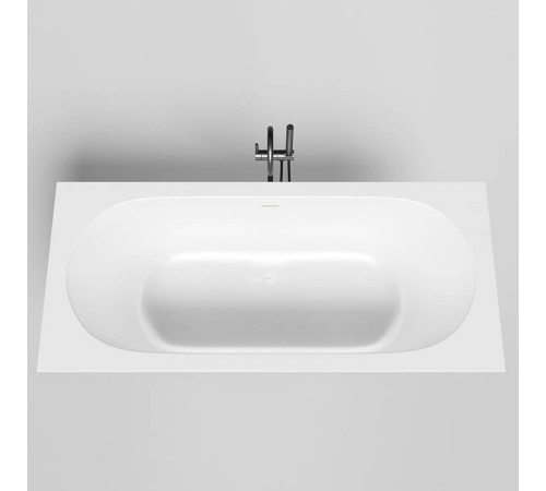 Ванна встраиваемая Salini Ornella Axis 180 Kit 180 х 80 х 60 см S-Stone белый матовый UpDown 103521M