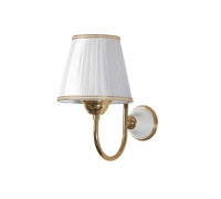 Светильник настенный Tivoli World Harmony 029 белый золото без абажура TWHA029bi/oro