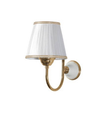 Светильник настенный Tivoli World Harmony 029 белый золото без абажура TWHA029bi/oro