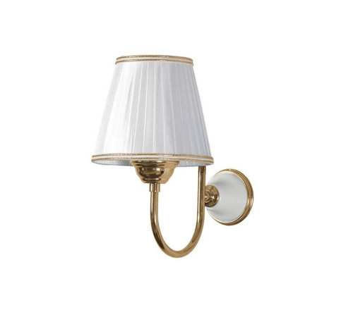 Светильник настенный Tivoli World Harmony 029 белый золото без абажура TWHA029bi/oro