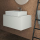 Раковина накладная Ideal Standard Extra 60x40x12.5 см без отверстия белая T374001