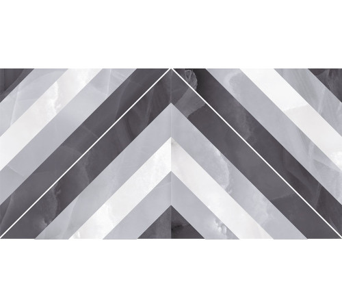 Плитка настенная Laparet Prime серый микс 25х50 см 34025