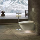 Комплект унитаз подвесной TOTO Neorest WX1 с инсталляцией и клавишей смыва 66x45 см TCF95180GEU / CW927PZY / HM183 / WH182EAT / MB177EM#S