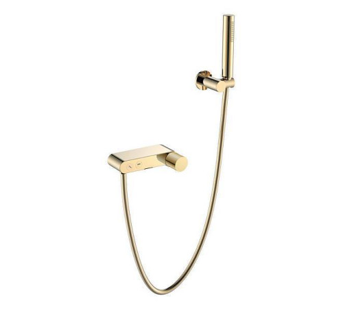 Смеситель для душа Boheme Stick золото 123-GG.2