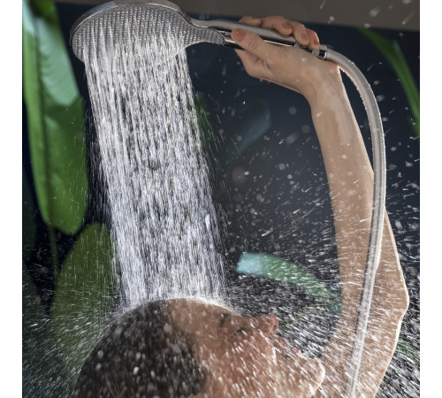 Душевой комплект Bossini Apice с ручным душем, штангой, держателем и шлангом, хром DA5059-N.030