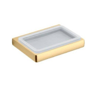 Мыльница подвесная Colombo Design Lulu PVD золото матовое стекло B6201.HPS-VAN