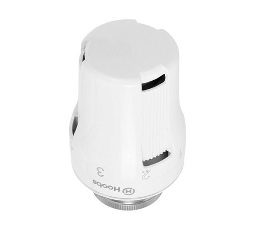 Термостатическая головка жидкостная Hoobs M30 x 1.5 2-29 °C белая HB-597