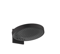 Верхний душ hansgrohe Rainfinity 360 3jet с настенным держателем черный матовый 26234670