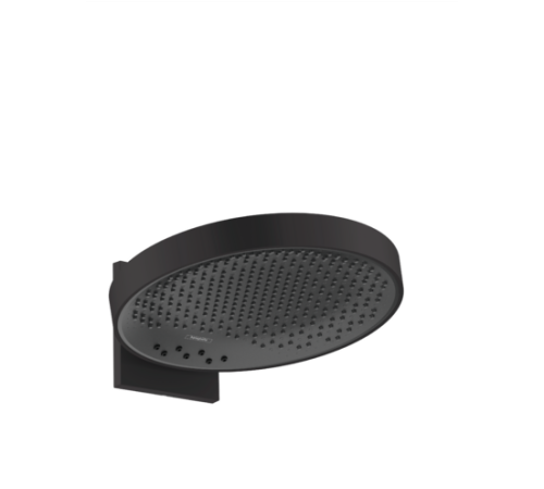 Верхний душ hansgrohe Rainfinity 360 3jet с настенным держателем черный матовый 26234670